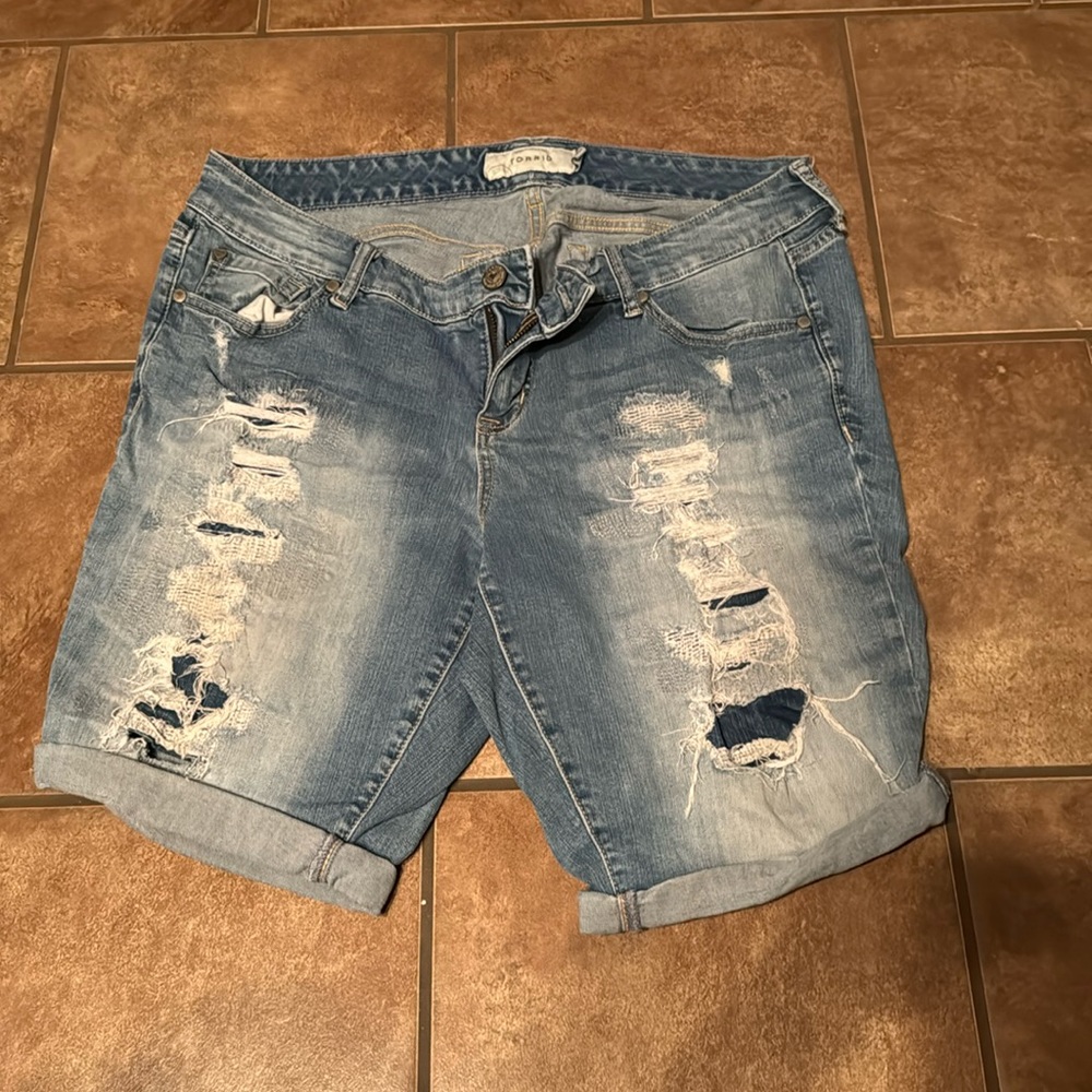 Torrid Destressed Shorts